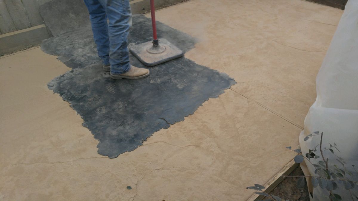 Concrete Resurfacing for Texas Curb N Borders in Houston, TX