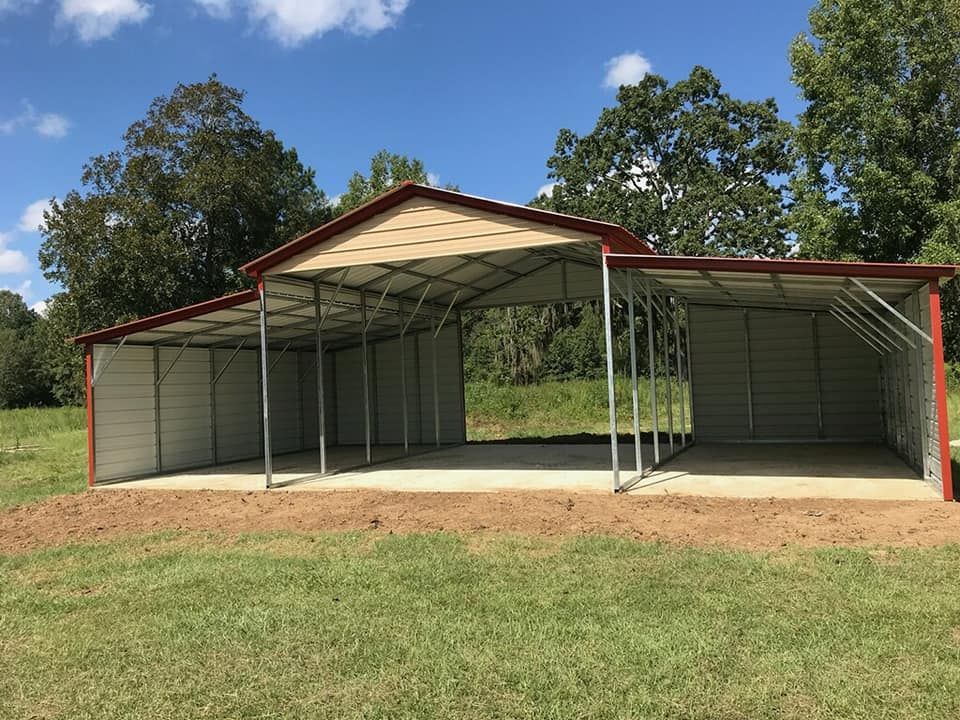 Carport for Elite Custom Metal Structures in Belmont, MS