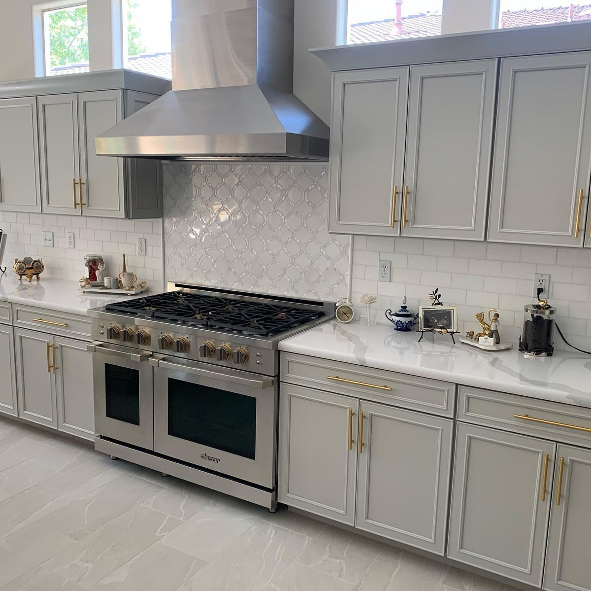 Kitchen Counter Tiling for Tile Tech in Clovis, CA