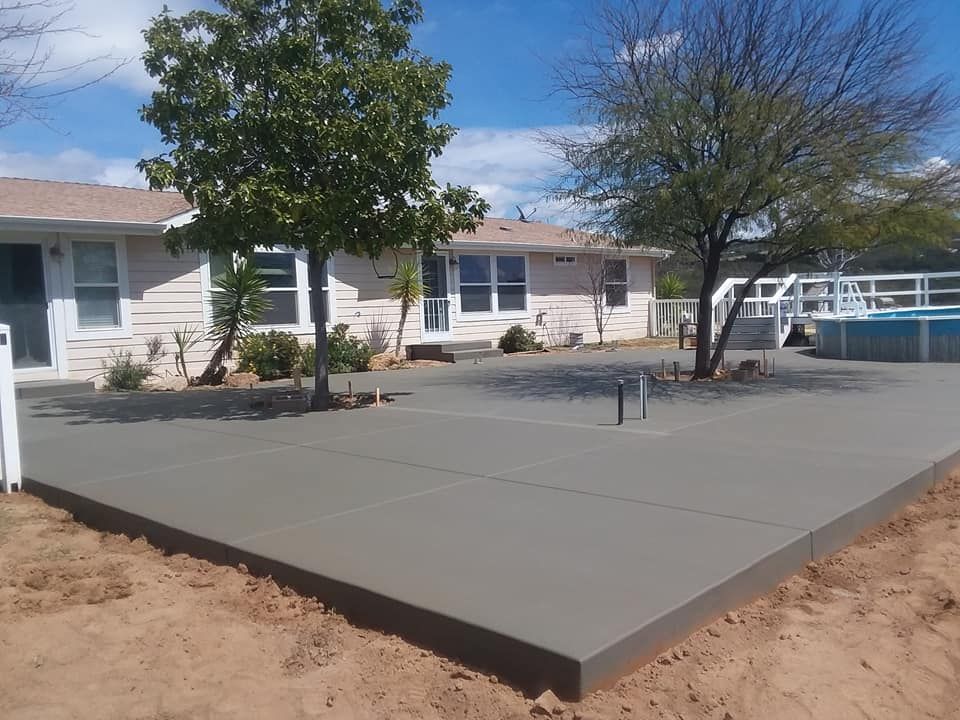 Concrete Slab Construction for David Cordrey Concrete Construction in Hemet, CA
