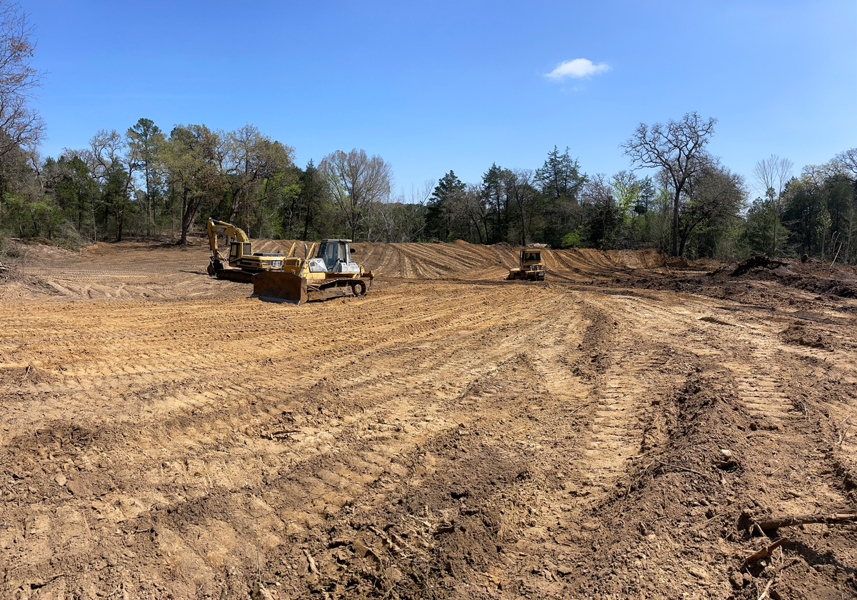 Land Clearing & Demolition for RH Property Enhancement in Moulton, TX