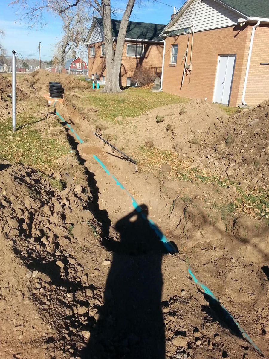 Sewer Lines for B.E. Kind Excavating in Oscoda, MI