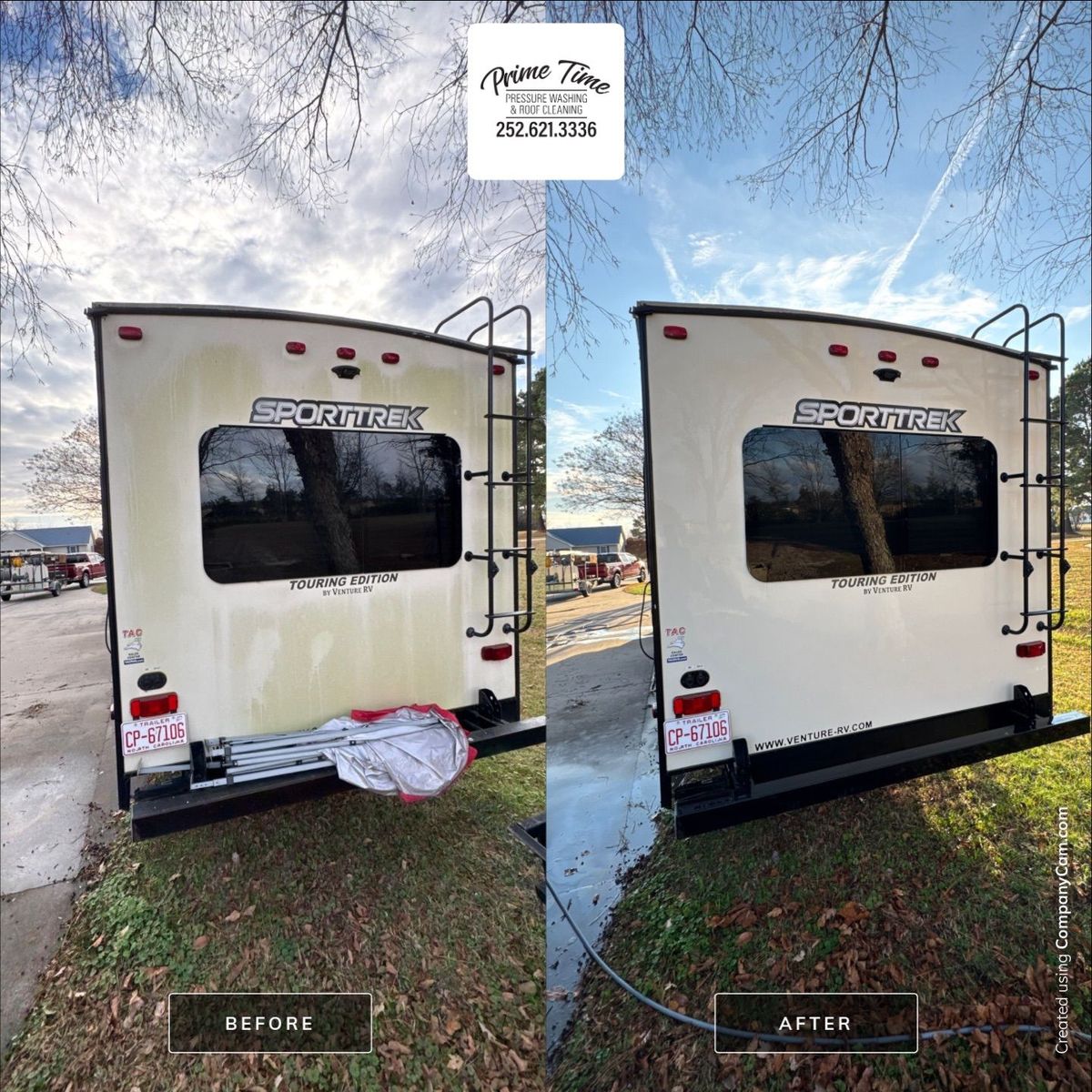RV, Boat & Specialty Cleaning for Prime Time Pressure Washing & Roof Cleaning in Moyock, NC