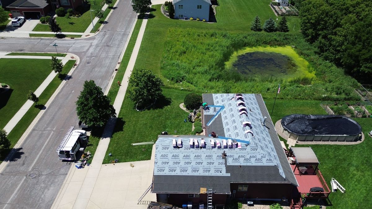 Roofing Replacement for Omega Construction LLC in Rochester, MN