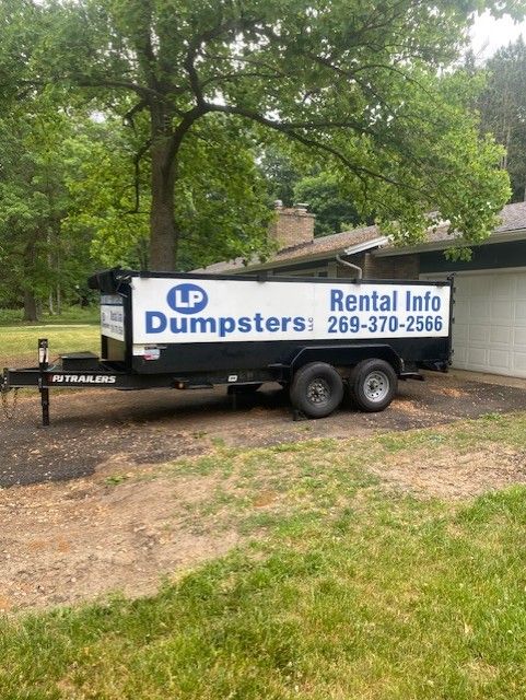 Residential Dumpster Rentals for LP Dumpsters LLC in Galesburg, MI