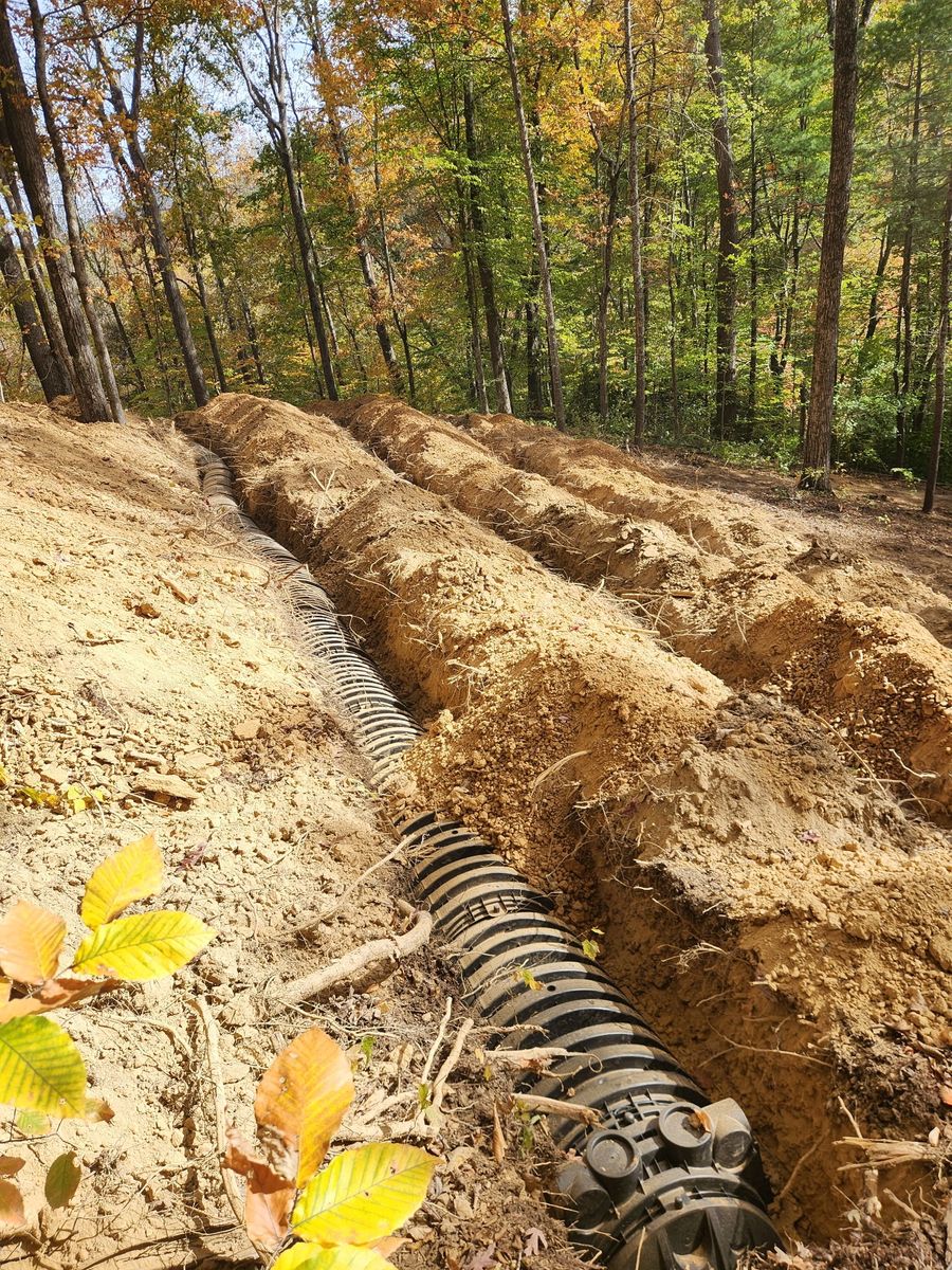 Septic System Installation for Earthworks Elite in Sevierville, TN