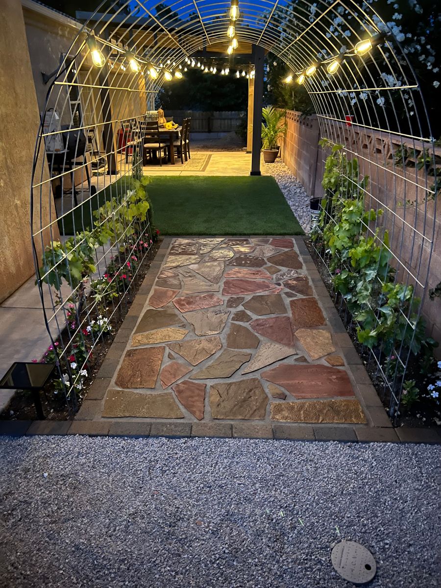 Mulch Installation for Villegas Landscape & Maintenance in St. George, UT