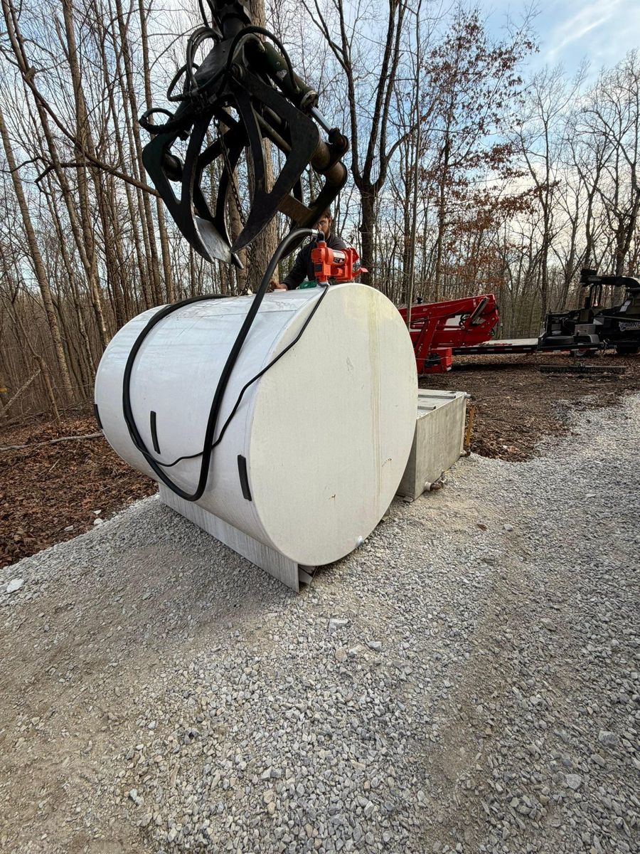 Underground Utilities for TD Dirtworks in Tracy City, TN