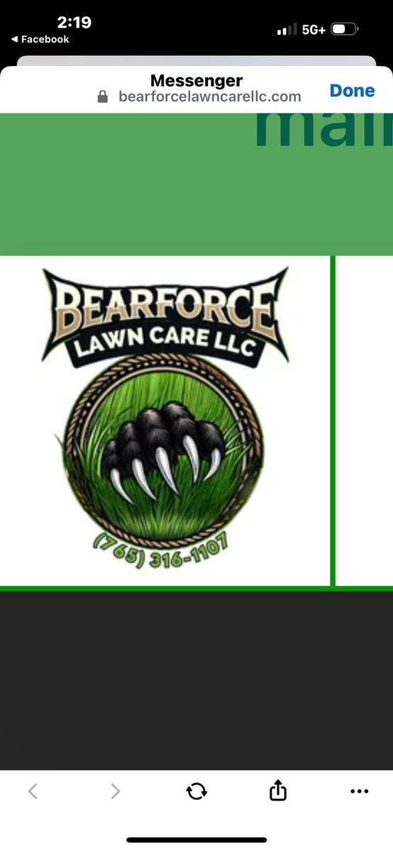 Commercial and Residential Lawn Care  for Bearforce Lawn Care LLC in Greenfield, IN