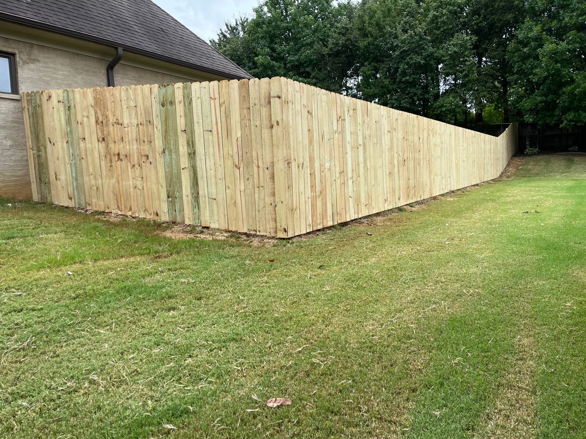 Fencing for Gibby's Home and Land Services in Memphis, TN