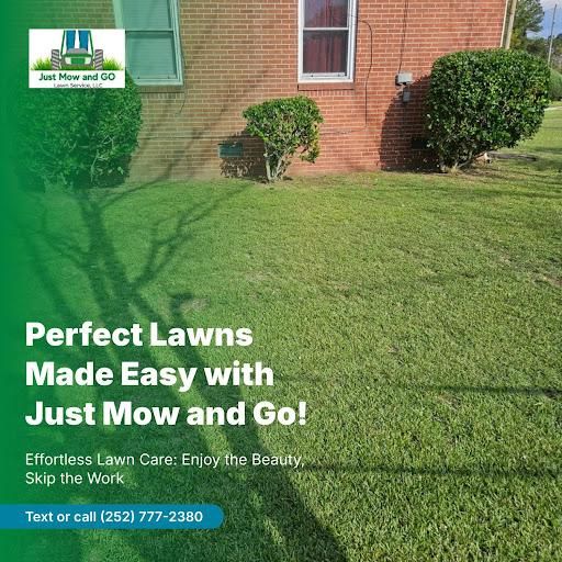 Weekly and Bi weekly Mowing for Just Mow and Go Lawn Service, LLC in New Bern, NC