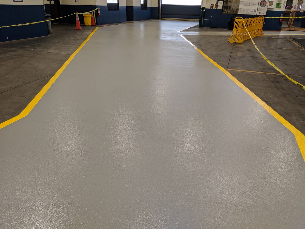 Commercial Epoxy Flooring for Triumph Protective Coatings in La Puente,, CA