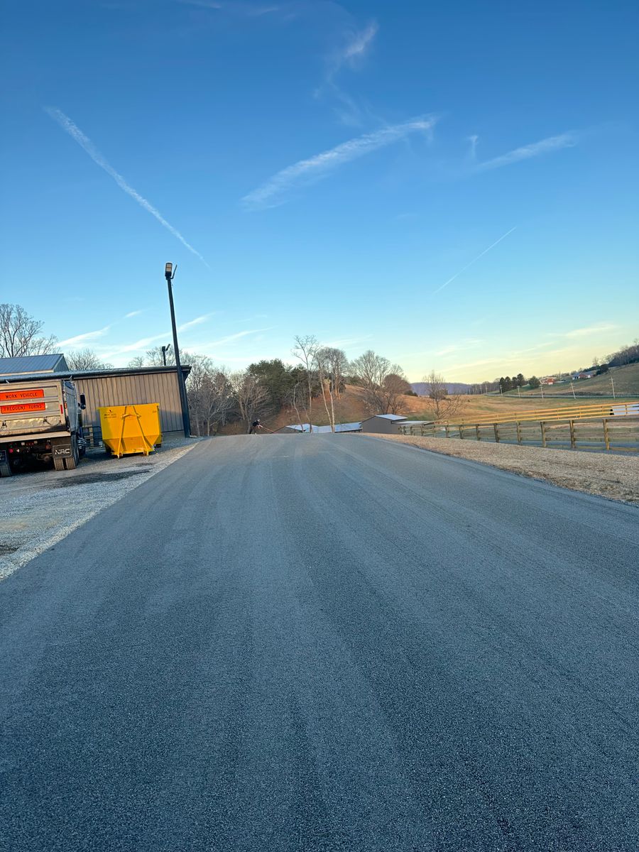 Surface Treating for James R Carter Paving in Roanoke, VA