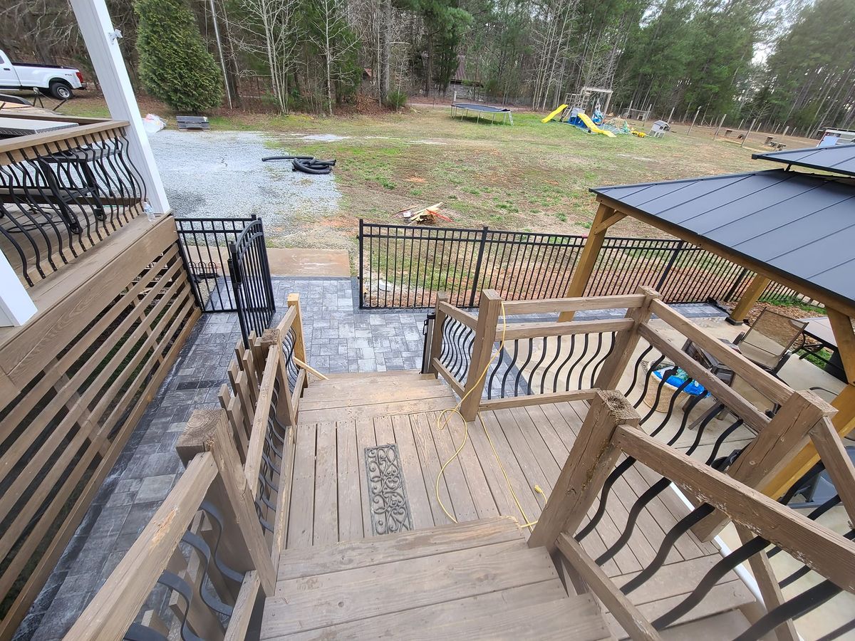 Deck And Patio Construction for Westscape Designs in Lake Gaston, NC
