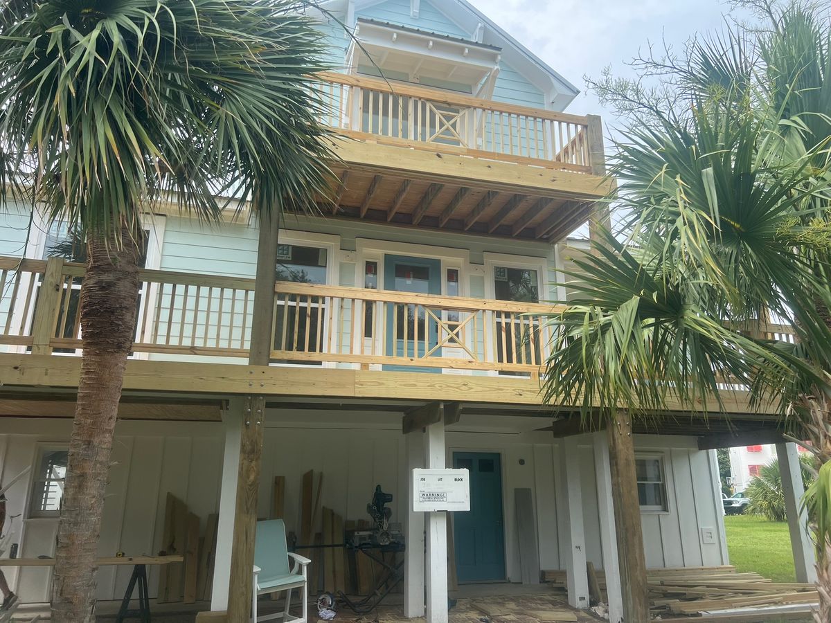 Deck and Patio Construction for MC2 Contracting Solutions in Wilmington, NC