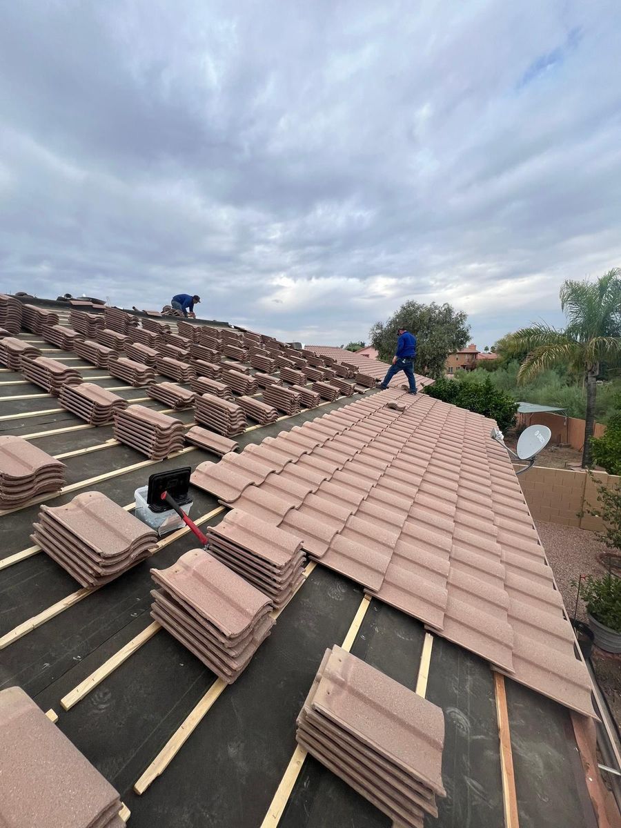 Roofing Replacement for Castro’s Custom’s Roofing LLC in Tucson, AZ