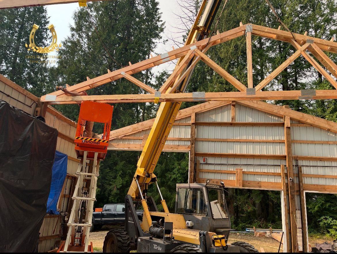 Shelters for Oats Equestrian Fencing LLC in Arlington, WA