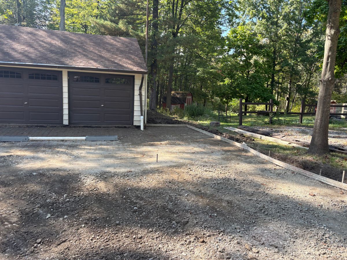 Driveway tear out and replacement for Concrete Pros, LLC in Lorain, OH