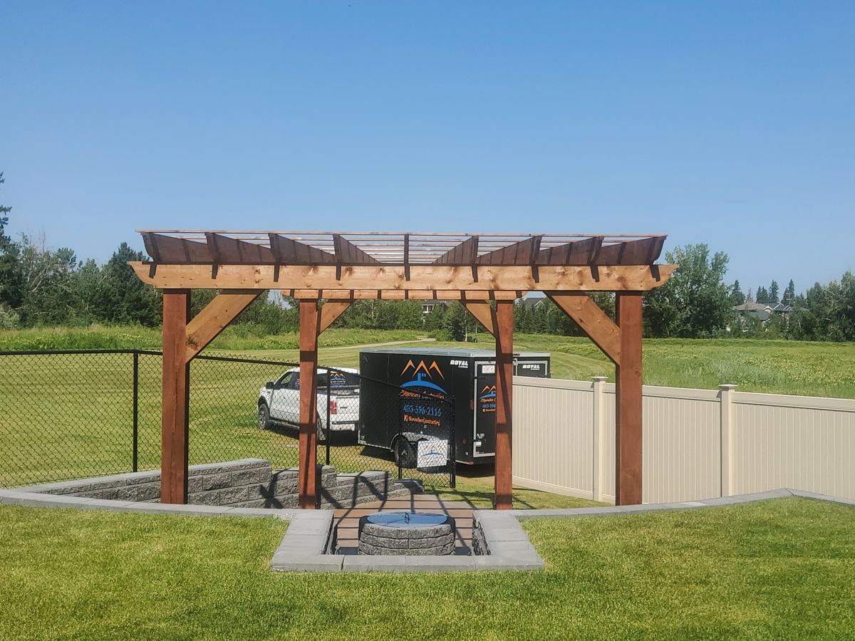 Pergola Installation for Skywalker Contracting Inc.  in , 