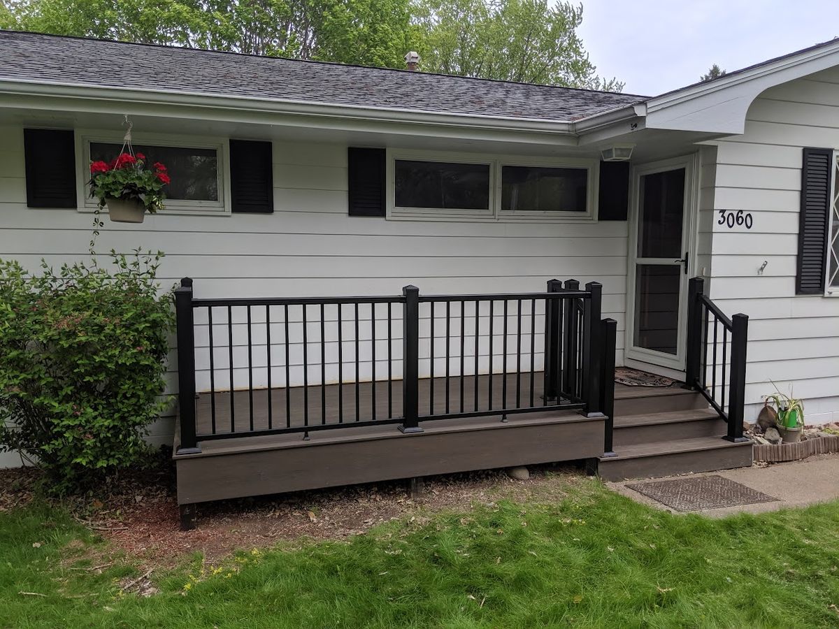 Composite Decking for RBM Construction Inc. in Eau Claire, WI