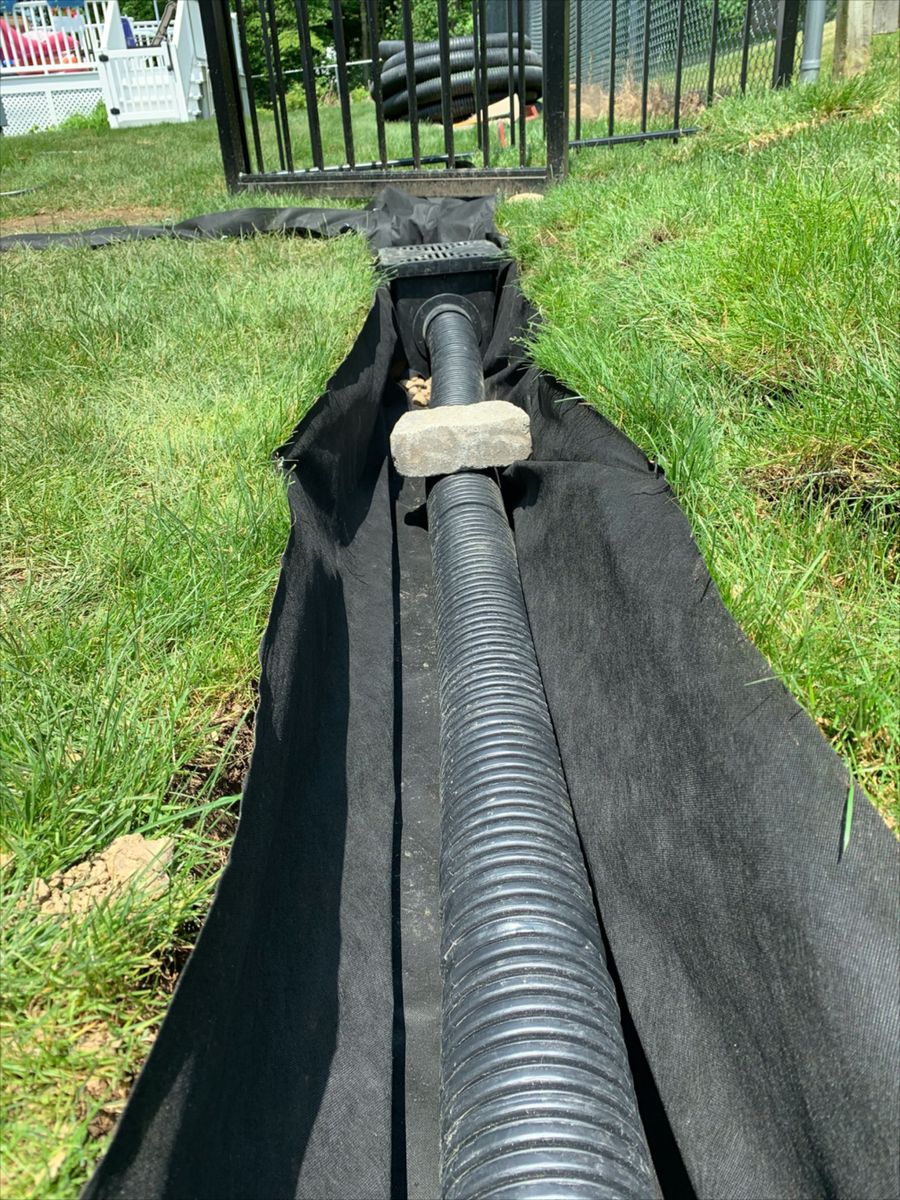 Drainage Solutions for First Call Land Works & Excavation LLC in Putnam County, TN