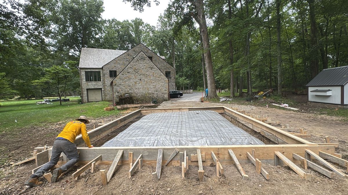 CMU Foundation for Shamblin Masonry & Restoration in Columbus, Ohio