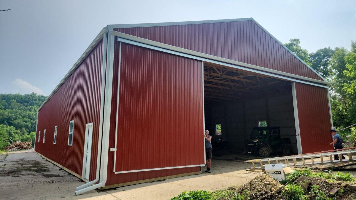 Seamless Gutter Installation for Top Hand Roofing and Gutter in Pomeroy, OH