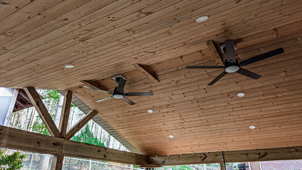 Covered Porches for BCM Carpentry in Morganton, NC