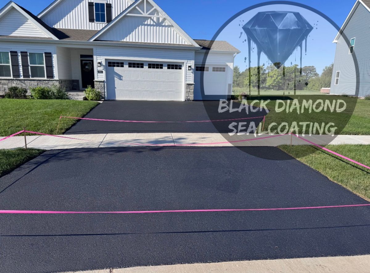 Residential Seal Coating for Black Diamond Sealcoating in St. Charles, IL