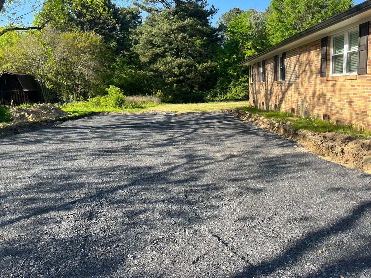 Site Preparation for J.P Landscaping and Excavation in Chattanooga, TN