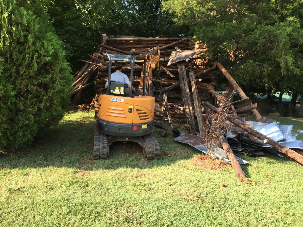 Demolition for Lanier Excavating LLC in Bedford County, VA