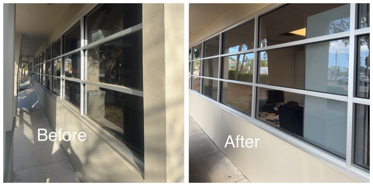 Commercial Window Cleaning for My Window Guys in Venice, FL