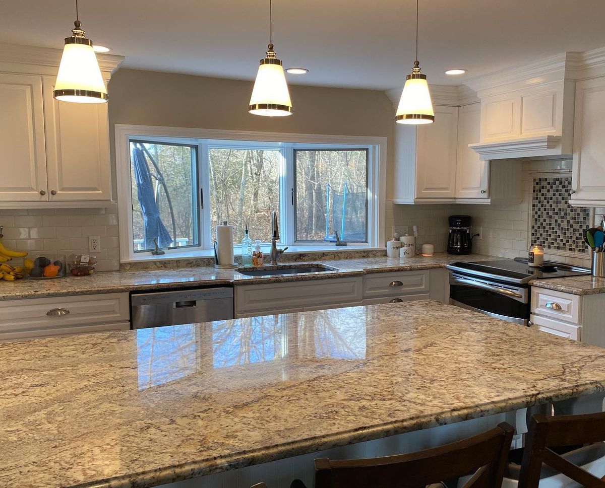 Kitchen and Cabinet Refinishing for Turbopainting & Carpentry in  Plymouth, Massachusetts