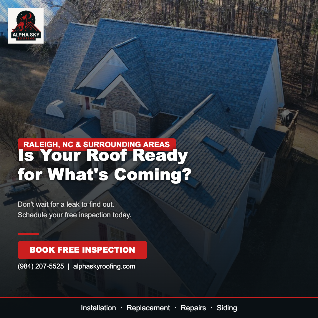 Roof Inspection & Maintenance for Alpha Sky Roofing LLC in Raleigh, NC