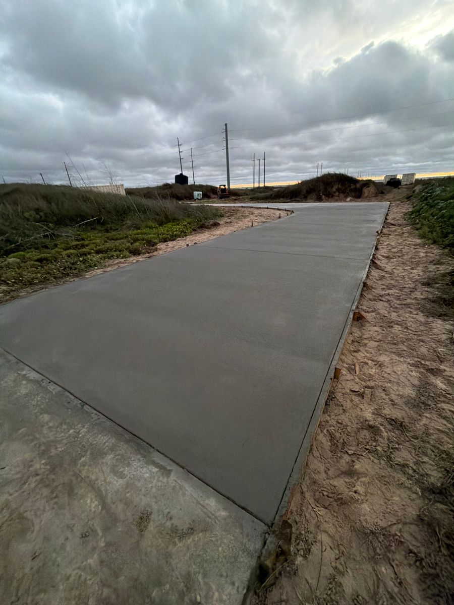 Concrete Flatwork for Keen Decorative Concrete in Corpus Christi, TX