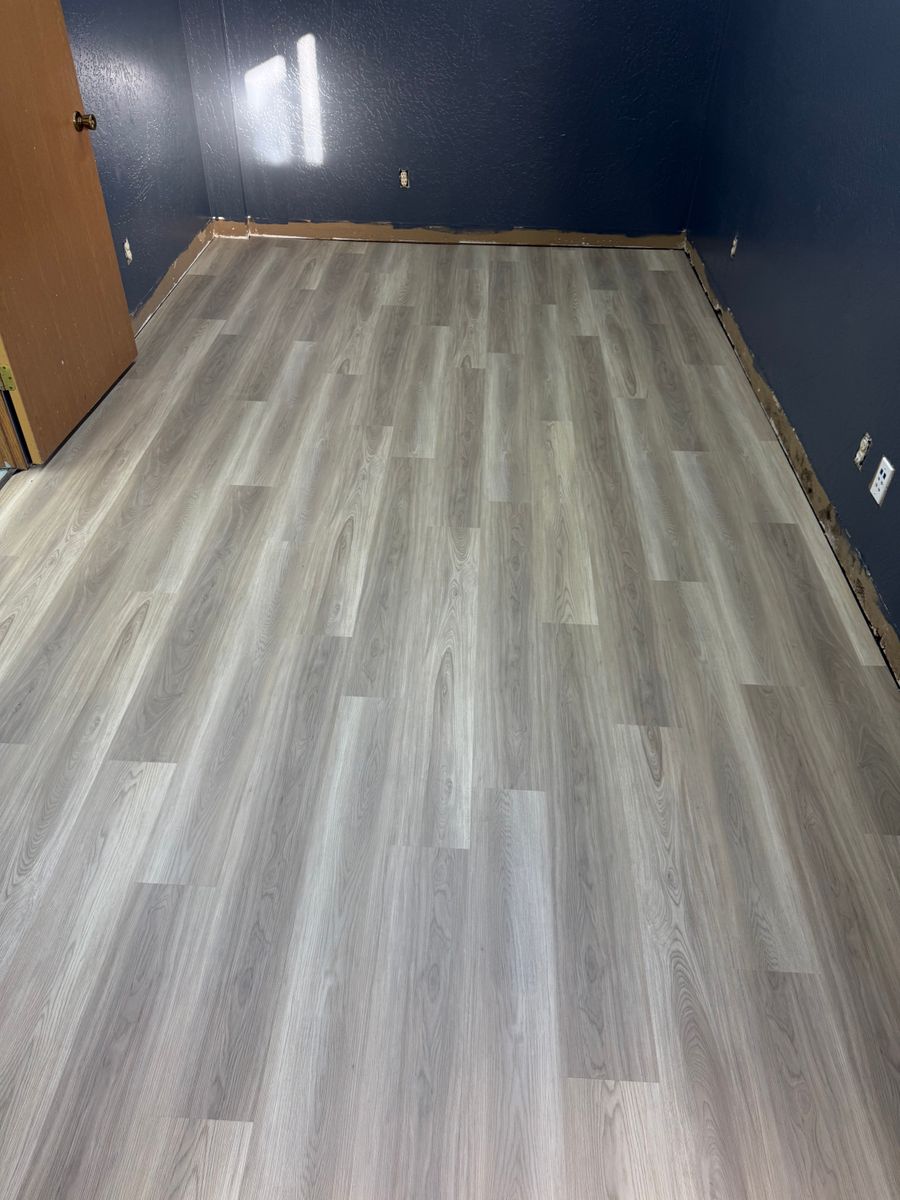 Floor Installation for CJL Flooring in Post Falls, ID