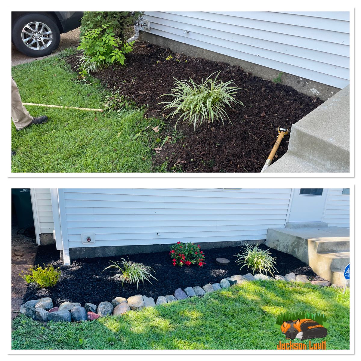 Mulch Installation for Jackson Lawn Services LLC in St Louis, MO