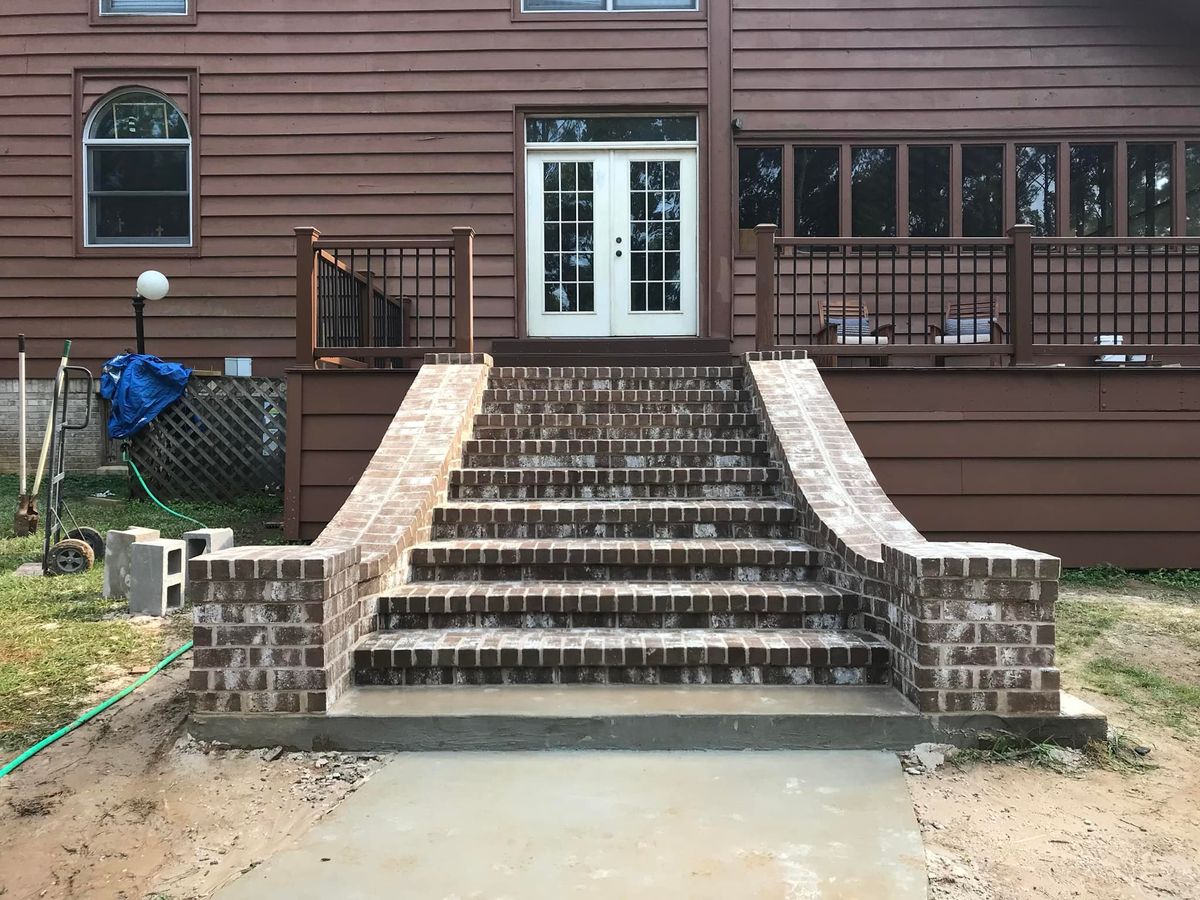 Step Installation for Black River Masonry in Kosciusko ,  MS