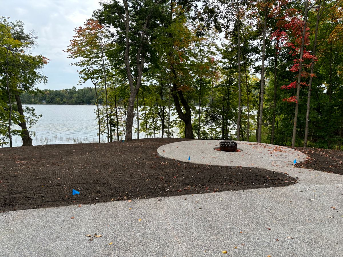 Hardscaping for Green Bridge Irrigation in Little Falls, MN