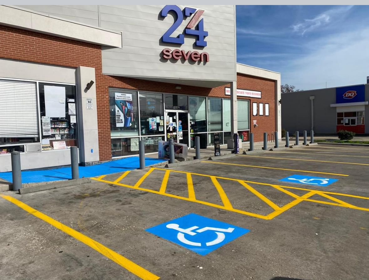 Parking Lot Cleaning for Power Pressure Wash in Houston, TX