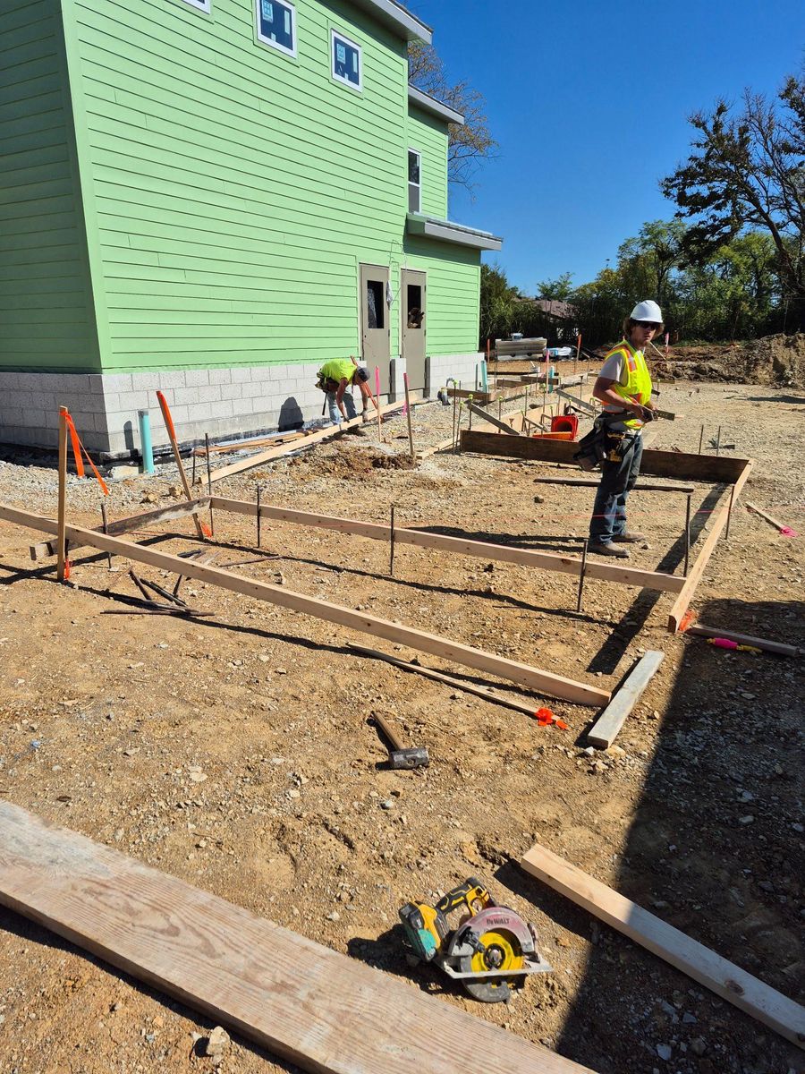 Driveways & Sidewalks for Whitfield Concrete Construction in Solsberry, IN