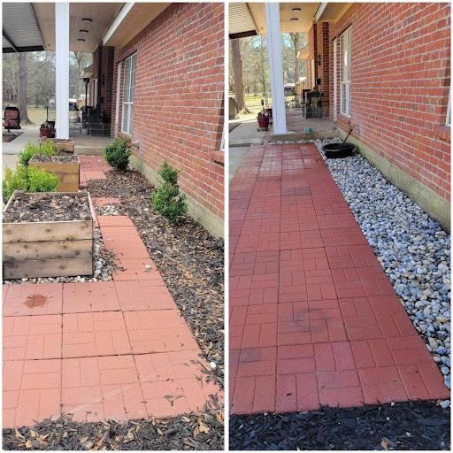 Rock Beds for JT’s Landscaping in Tyler County, TX