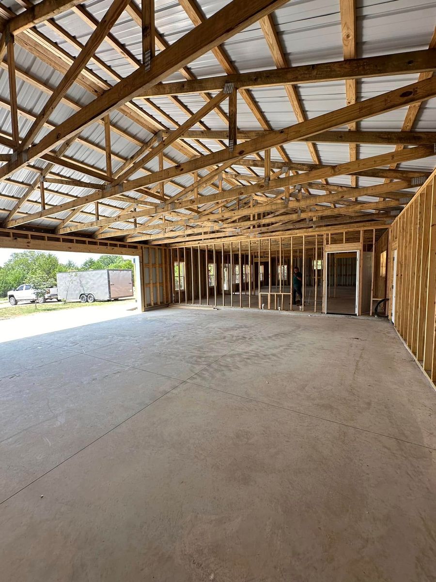 Post Frame for Elite Builders & Construction LLC in Paden, OK