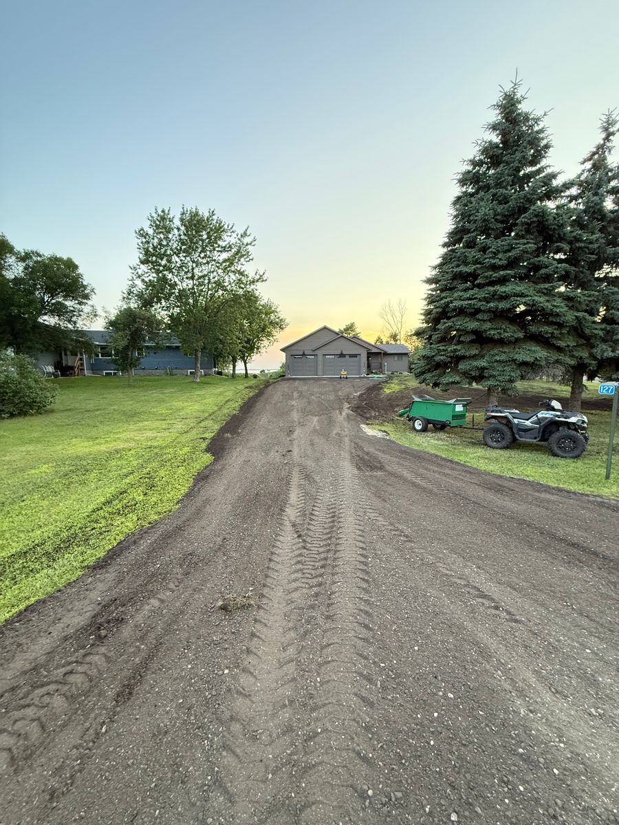Site Preparation for Westside Development LLC in Ottertail, MN
