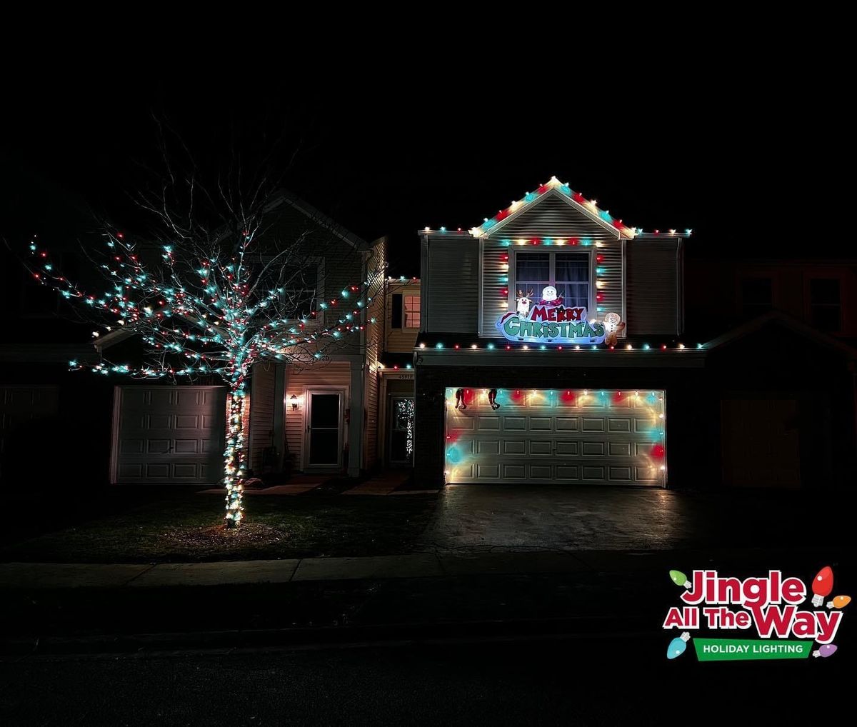 Jingle All The Way - Holiday Lighting for Soapy Suds Services Georgia in Perry, GA