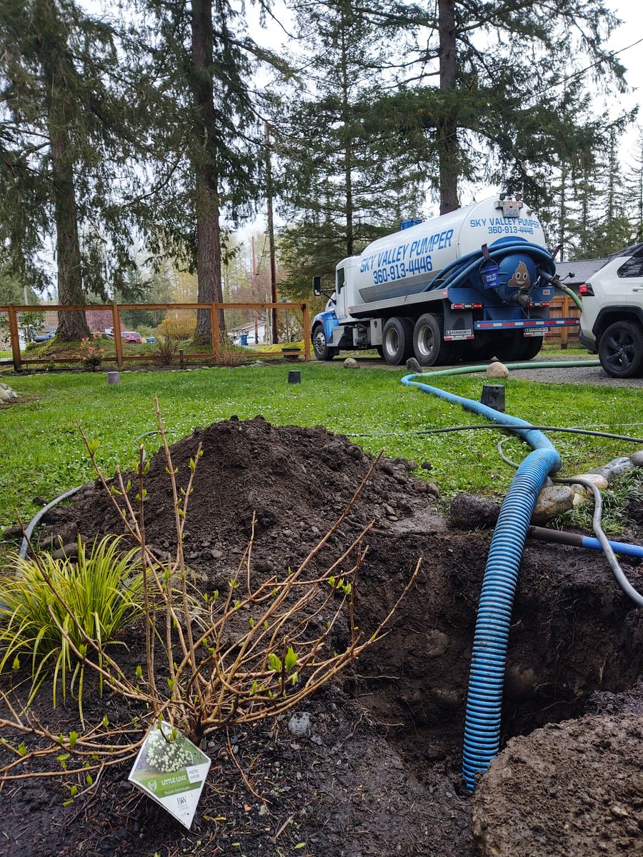 Septic Tank Installation for Sky Valley Pumper INC in Sultan, WA