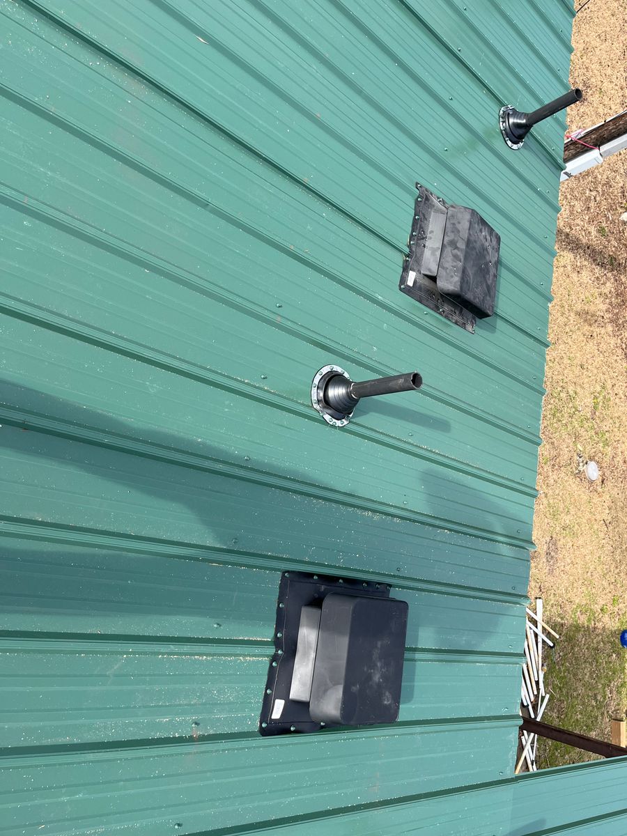 Metal Roof for JB Nealy Fence in Elgin, SC