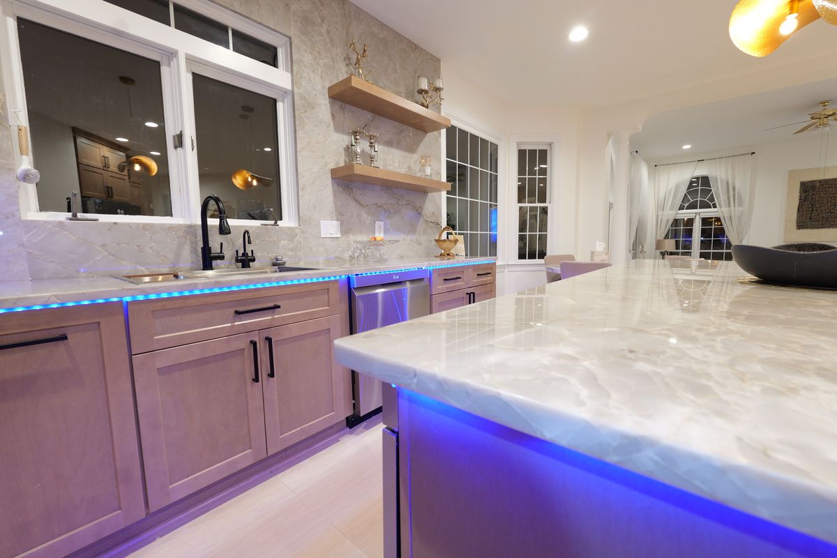 Kitchen Remodel for NOVA Construction Now in Arlington, VA