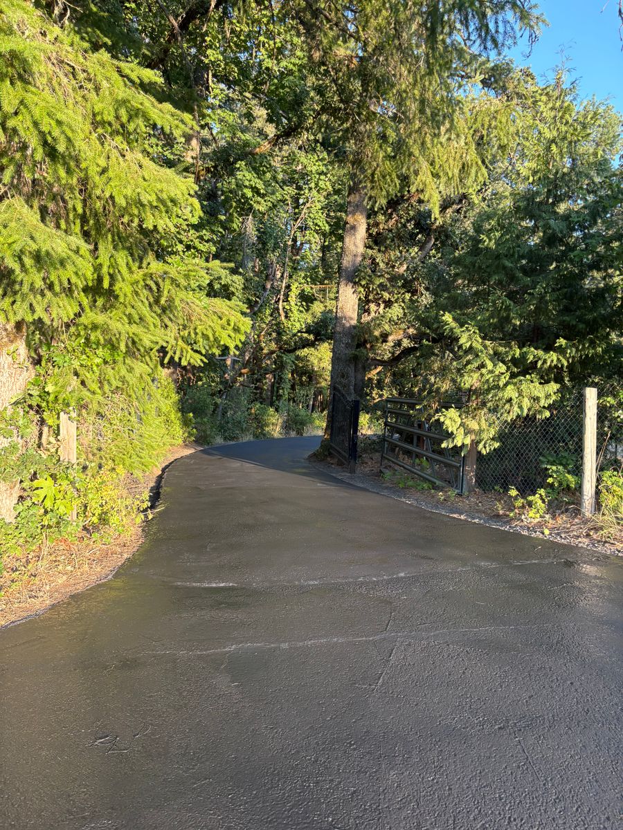Asphalt/ Seal Coat for Limitless Excavation & Land Clearing in Eugene, OR