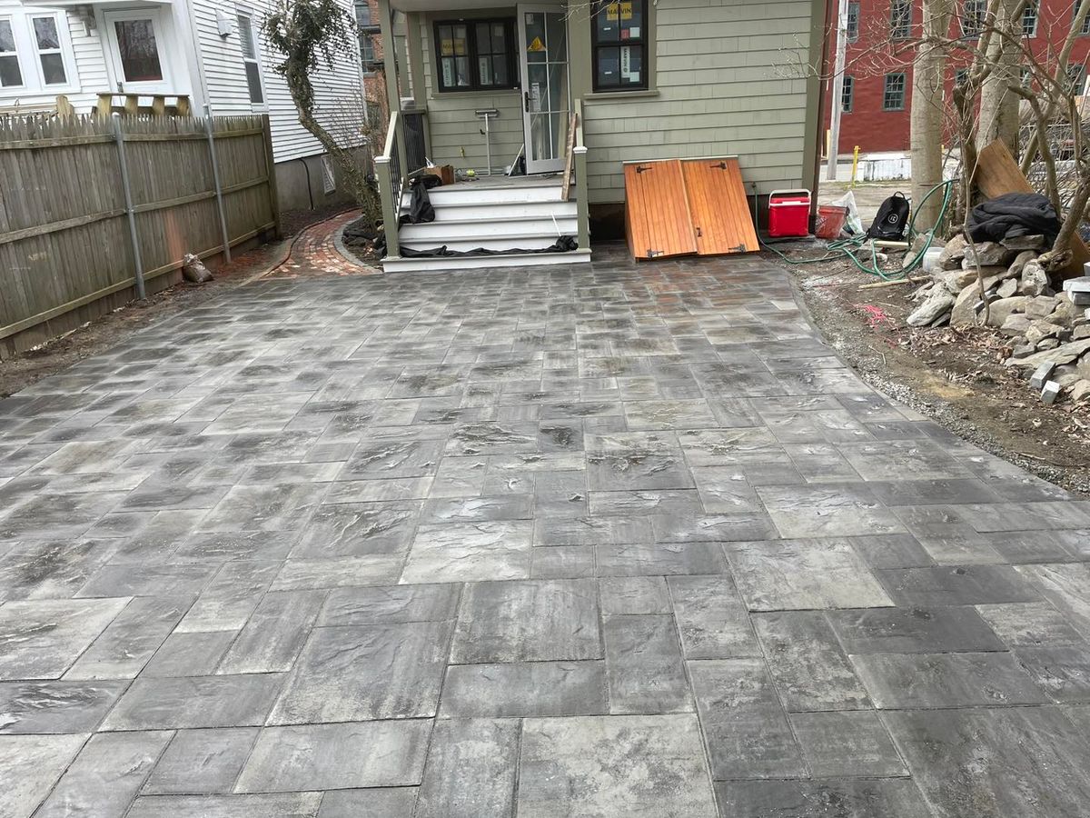 Patio Design & Construction for Santos Masonry in Fall River, MA
